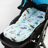 Вкладыш-матрасик в коляску и автокресло Lovely Baby 4732 "Царство животных Синий"