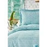 Покрывало с наволочками Karaca Home - Stella mint Ментоловый 230*240 евро