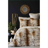 Постельное белье Karaca Home сатин - Sumatra kahve 2020-1 кофе king size
