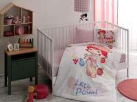 Комплект постельного белья в кроватку TAC Strawberry Shortcake Paint Ранфорс