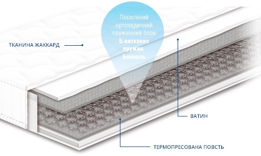 ✅ Купити матрас Сонлайн Чемпіон ➭ зі Складу у Виробника завжди економніше (недорого) + своєчасно, докладніше за ...☎... ➭ Ортопедичний матрац Чемпіон від торгової марки &laquo;Сонлайн&raquo; відносяться до категорії класичних матраців на пружинному блоці &laquo;Боннель&raquo;. ➭ Матраци для ліжка &harr; цієї моделі характеризуються ортопедичним ефектом + матрац на дитячі ліжка двоповерхові