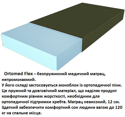 ⏩ Медичний двосторонній ⏩ ортопедичний безпружинний матрац Ortomed Flex / Ортомед Флекс ☑️ гіпоалергенний, нетоксичний та довговічний з ортопедичними та анатомічними властивостями продаж ✈ Доставка по Україні ✅ акція та знижки &laquo;Black Friday&raquo; на &laquo;MatrasOrgUA&raquo; ☑️ Купить матрас ортопедический ORTOMED FLEX / ОРТОМЕД ФЛЕКС Киев ✴️ АКЦИЯ + ОТЗЫВЫ ✔️ ЛУЧШИЕ ЦЕНЫ ⚡ отличная ➤ недорогая доступная цена 